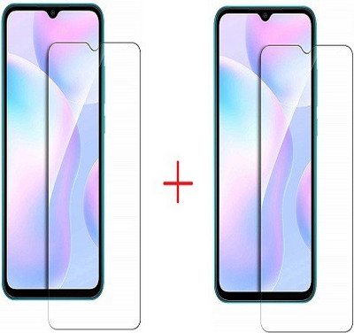NIMMIKA ENTERPRISES Tempered Glass Guard for POCO C31(Pack of 2)