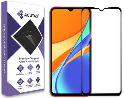 ACUTAS Tempered Glass Guard for Poco C3, Realme C15, Mi Redmi 9i, Mi Redmi 9A, Mi Redmi 9, Mi Redmi 9 Prime, Realme 5s, Realme C3, Realme C11, Realme C12, Realme C15(Pack of 1)