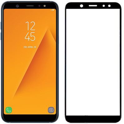 Mobizworld Tempered Glass Guard for Samsung Galaxy A6 Plus(Pack of 1)