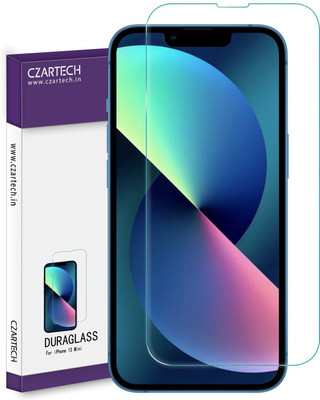 CZARTECH Tempered Glass Guard for Apple iPhone 13 Mini(Pack of 1)