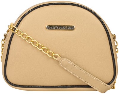 Bagsy Malone Beige Sling Bag BMWSL0089BE