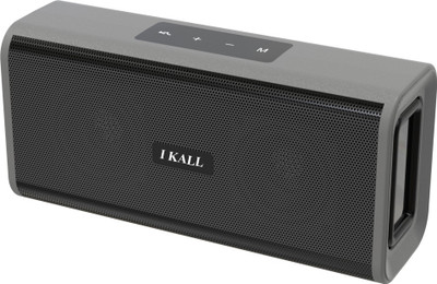 I Kall BT-102 Bluetooth Speaker 10W with Bass, Multiple Connectivity Bluetooth 5.0, USB, Aux, TF and FM 10 W Bluetooth Soundbar(Black, 2.0 Channel)