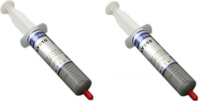 yentel Pack of 2 Thermal Compound Paste Coolers For Heat Sink CPU and Chipset Carbon Based Thermal Paste(30 g 1.93 W/mK)