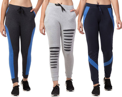 Bluecon Solid Women Multicolor Track Pants