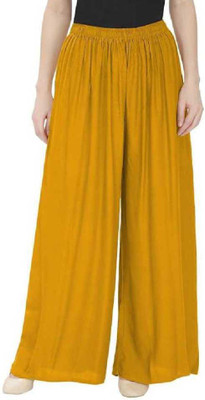 Pawan Garment Relaxed Women Yellow Trousers