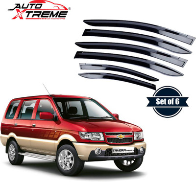 Auto Xtreme For Non-convertibles Front, Rear Wind Deflector(Tinted Chevrolet Tavera)