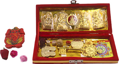 anagha Sri Dhan Lakshmi Sri Kuber Bhandari samporna kripa maha yantra Wooden, Steel, Plastic Yantra(Pack of 1)