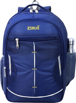 ZERUS Large 45 L Laptop Backpack 4 Compartment Premium Quality, Office/College/School Laptop Bag for upto 15.6” Laptop with internal organizer 45 L Laptop Backpack(Blue)