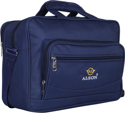 Alson Men & Women Blue Messenger Bag