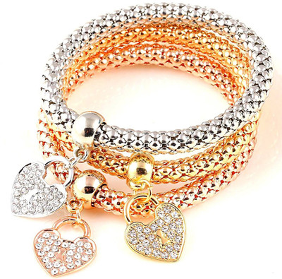 Sukkhi Alloy Gold-plated Bracelet(Pack of 3)