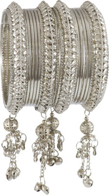 NMII Metal Bangle Set(Pack of 12)