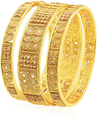 Sukkhi Alloy Gold-plated Bangle Set