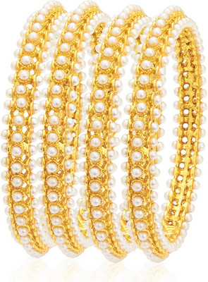 Sukkhi Alloy Gold-plated Bangle Set