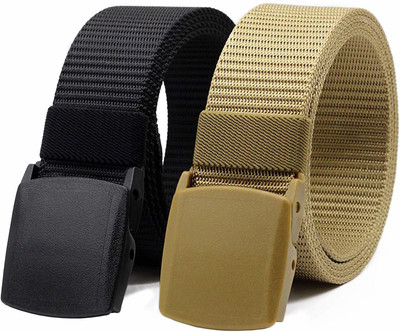 Zhanshi Men Casual, Party, Evening Multicolor Nylon Belt
