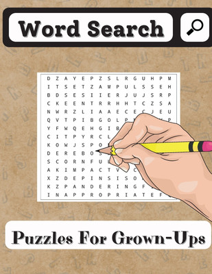 Word Search Puzzles for Grown-Ups(English, Paperback, Sutcliff Benedict)