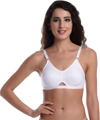 Madam Women Minimizer Non Padded Bra(White)