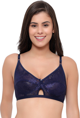 Tace Women Bralette Non Padded Bra(Blue)