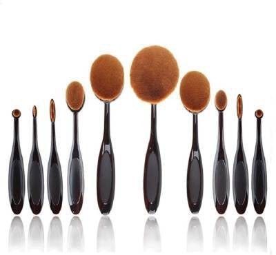 cherrytree Professionals Blend Master Oval Brushes Set(Pack of 10)