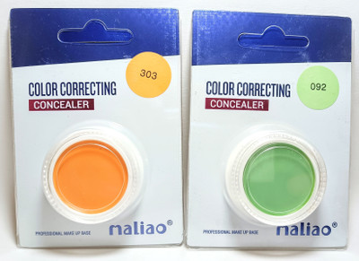 maliao Orange and Green Concealer(Shade 303+92) Concealer(Orange+Green, 6 g)