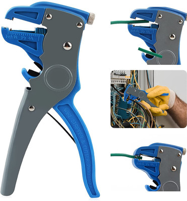 MOODY Automatic Wire Stripper 0.2-6mm Wire Cutter Adjustable Insulated Cable Wire Stripping Tool Wire Stripping Hand Pliers for Professional Industrial Home Electrical Repair Wire Cutter MOODY Automatic Wire Stripper 0.2-6mm Wire Cutter Adjustable Insulated Cable Wire Stripping Tool Wire Stripping Hand Pliers for Professional Industrial Home Electrical Repair Wire Cutter