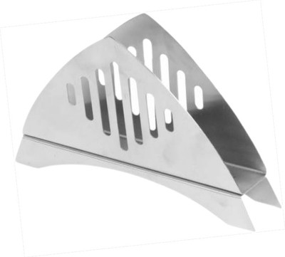 Pass Pass 1 Compartments Stainless Steel Tissue Paper Holder(Silver)