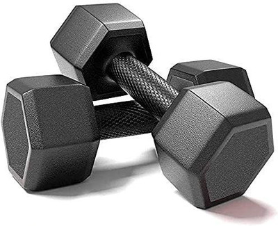JASMINE JAS 2kg Hexa DM Fixed Weight Dumbbell(4 kg)