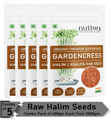 Nutiva Garden Cress Seeds Seed(2 kg)