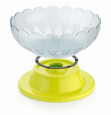 Purvaa Collection Plastic Fruit & Vegetable Basket(Multicolor)