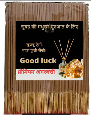 Babji Wood good luck agarbatti monthly pack 1kg Rose(800 Units, Set of 1)