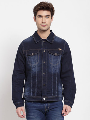 FEVER Full Sleeve Washed Men Denim Jacket