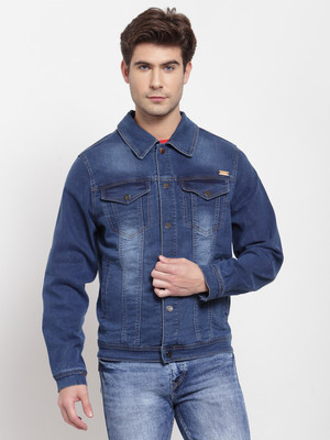 FEVER Full Sleeve Washed Men Denim Jacket