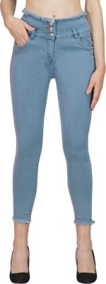 CKUSH Slim Women Light Blue Jeans