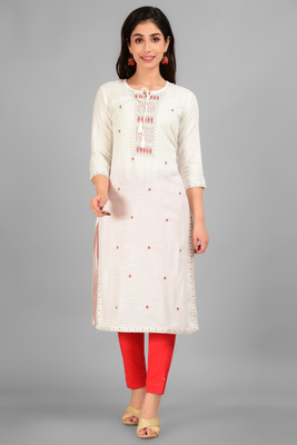 white colour ladies kurta