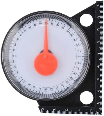 uptodatetools Mini Inclinometer Measurement Tool Protractor Tilt Level Meter Angle Finder Clinometer Slope Angle Meter With Magnetic Base Magnetic Carpenter's Level(4 cm)