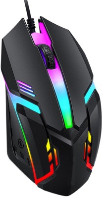 ENTWINO F-1 Gaming Mouse Wired For Compute Wired Optical Gaming Mouse(USB 2.0, Black)
