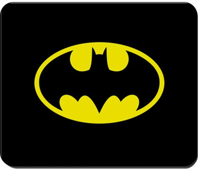 BTP High Quality Printed Batman For Gamers And Superhero Lovers Black Mousepad(Multicolor)