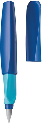 Pelikan Twist Deep Blue Fountain Pen(Ink Color - Blue)