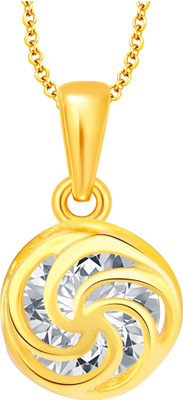 Devastri Gold-plated Cubic Zirconia Alloy Pendant Set