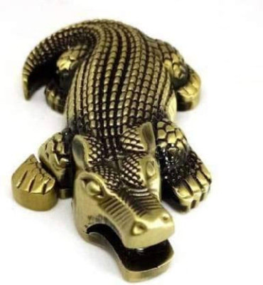 TARGET PLUS FIRST QUALITY Crocodile shape Croco-09 Pocket Lighter(Gold)