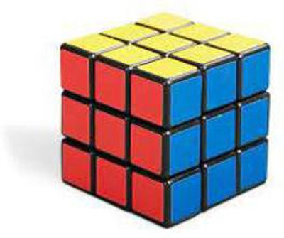 Offer99 Speed Cube 3x3 Fidget Cube Toy Stickerless Smooth Turning(1 Pieces)