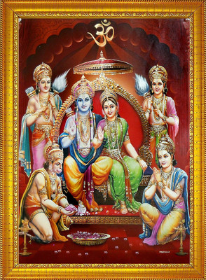CRAFTSCORNER RAM DARBAR Religious Frame