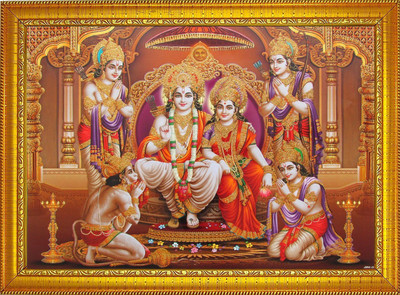 CRAFTSCORNER RAM DARBAR Religious Frame
