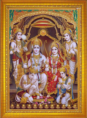 CRAFTSCORNER RAM DARBAR Religious Frame