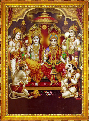 CRAFTSCORNER RAM DARBAR Religious Frame