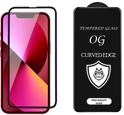small candy Edge To Edge Tempered Glass for Apple iPhone 13 Pro(Pack of 1)