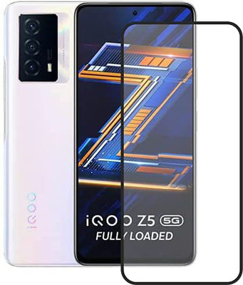 MaxR Edge To Edge Tempered Glass for iQOO Z5 5G(Pack of 1)