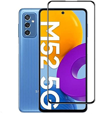 GORILLA Extra Strong Premium Edge To Edge Tempered Glass for Samsung Galaxy M52 5G(Pack of 1)