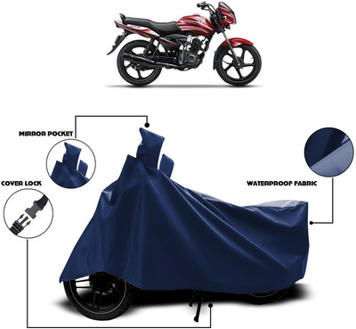 KEDIT Two Wheeler Cover for Universal For Bike(Jive, Blue)