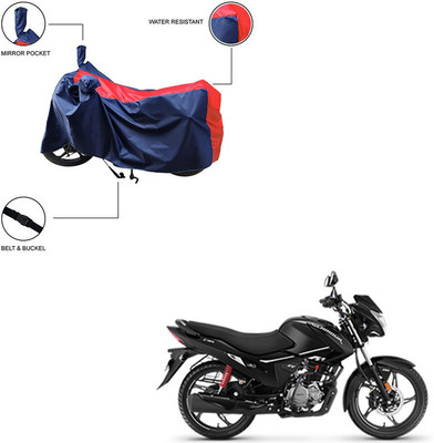 Pop Shade Two Wheeler Cover for Hero(Red)