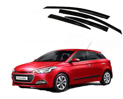 ASRAUTO For Front, Rear Wind Deflector(Tinted Hyundai Elite i20)